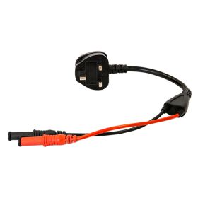 Extech CLT-ADP-UK Socket Adapter UK 3-Pin Type G Plug
