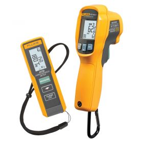 Fluke 62 MAX+ IR Thermometer & 417D Laser Distance Measurer Combo Kit