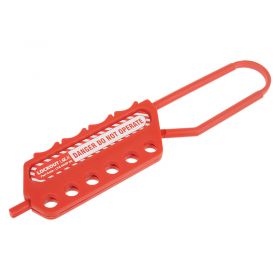 Non-Conductive Nylon Lockout Hasp - 80mm Opening