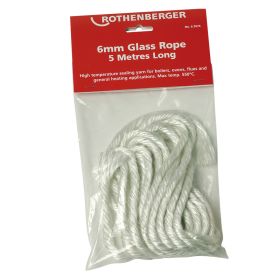 Rothenberger Glass Rope 5m: 6 or 10mm