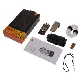 Testo 510 Differential Pressure Meter Kit w/ Hoses 