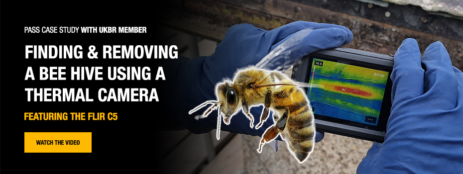 Bee Removal Using a Teledyne FLIR C5 Thermal Camera: Revolutionising Pest Control