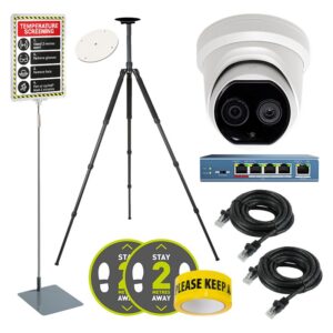 Hikvision DS-2TD1217B Low-Res Body Temp Thermal Camera Solutions Kit