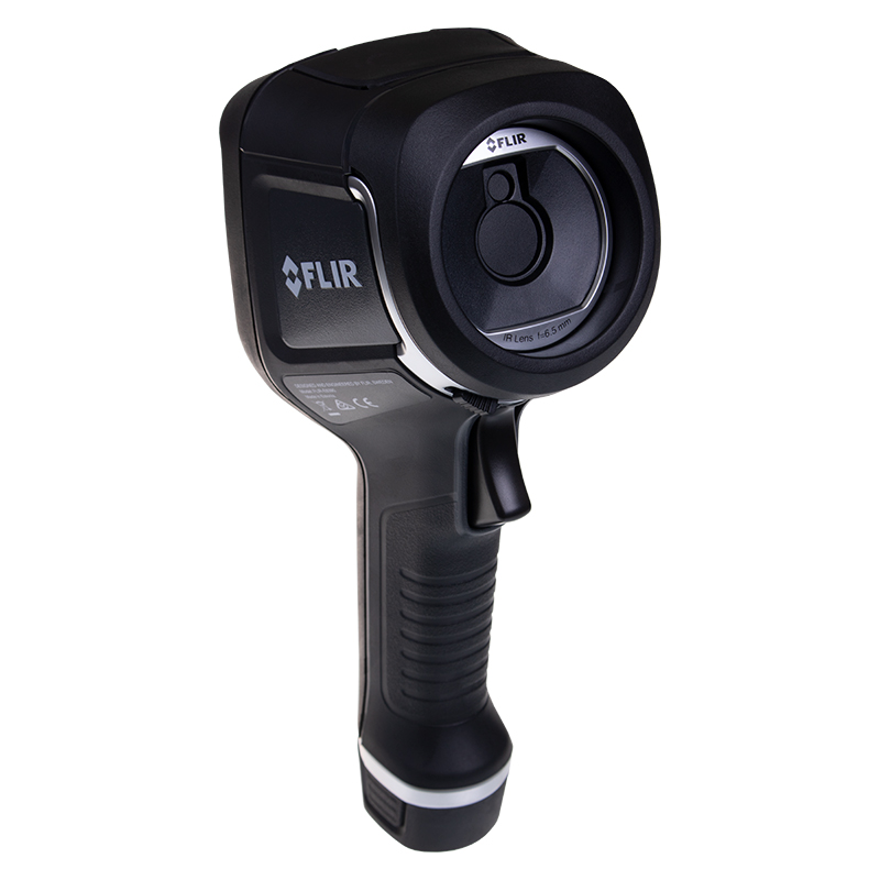 FLIR E8-XT Thermal Camera slightly angled and facing forwards.