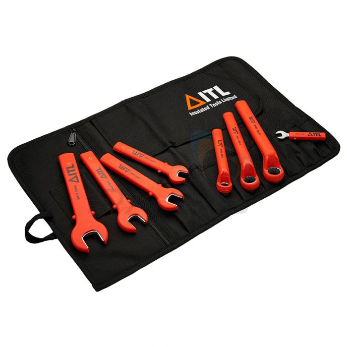 ITL 01165 Insulated Spanner Set in Tool Roll