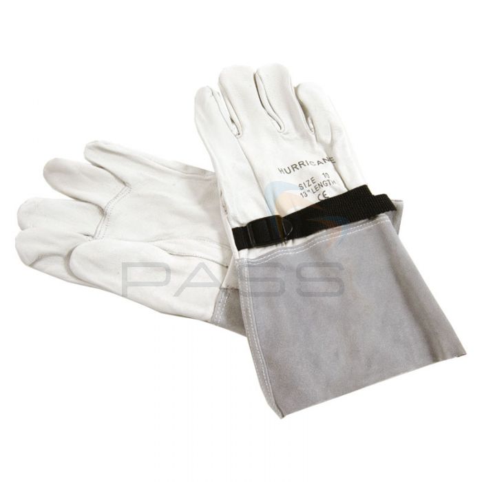 ITL Chrome Leather Over-Gloves