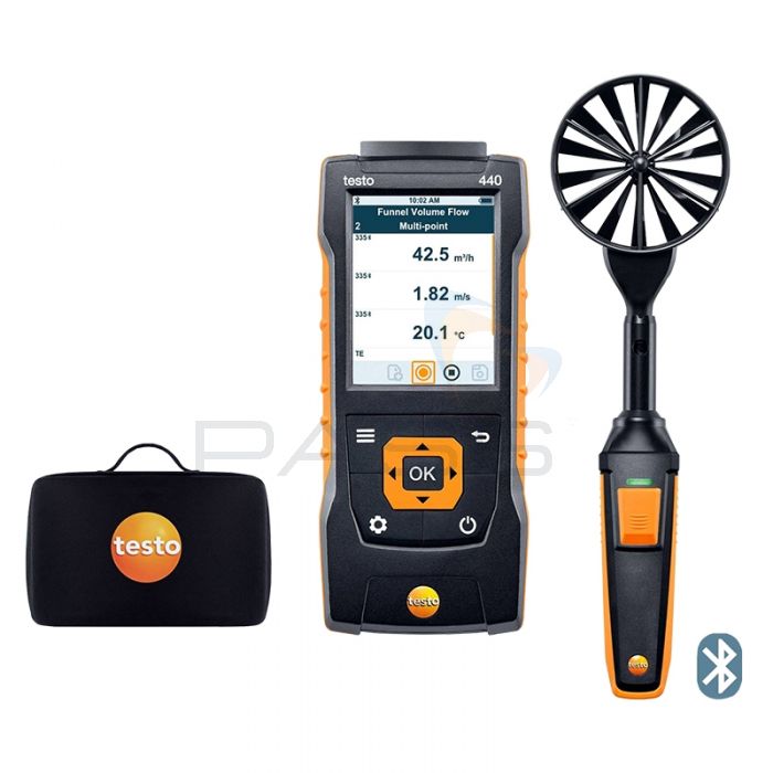 Testo 440 Ø100mm Vane Kit with Bluetooth