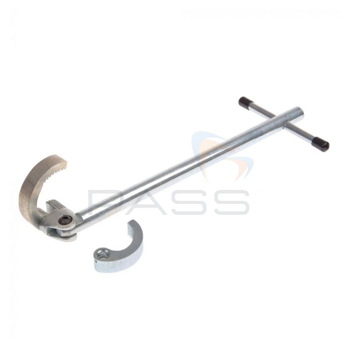 Monument Grip+ 15mm & 22mm Adjustable Basin Wrench for ½ & ¾" Nuts 1