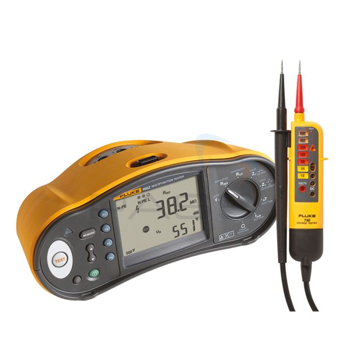 Fluke T150 Two-pole Voltage and Continuity Electrical Tester AC/DC 6V -  690V with Resistance Measurement