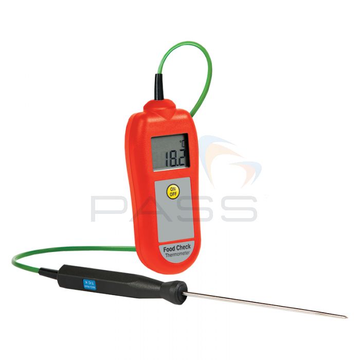ETI Food Check Thermometer & Probe with Choice of Colour 