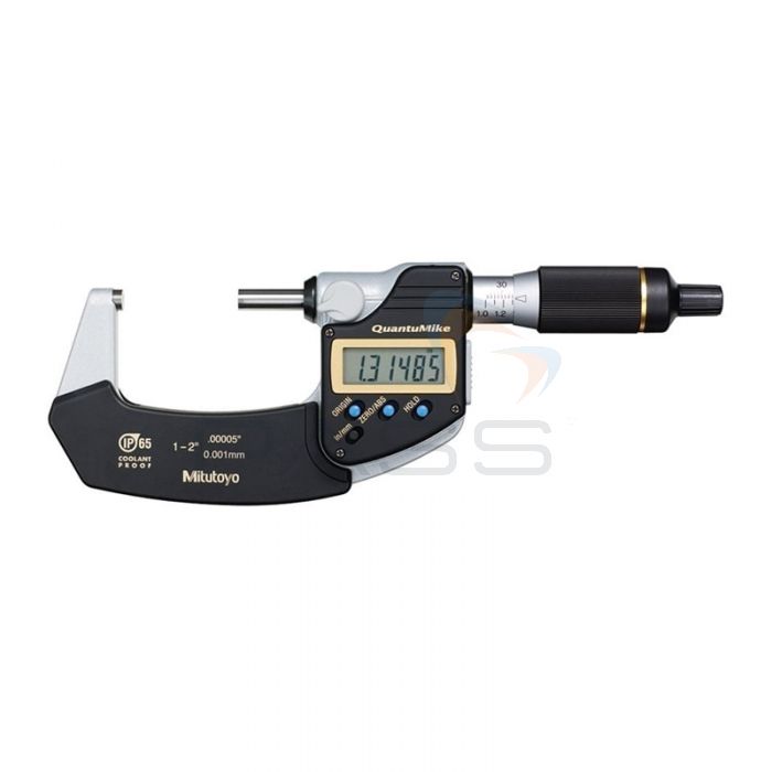 Mitutoyo Series 293 QuantuMike Fast Action Waterproof Digital Micrometer