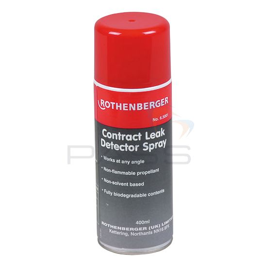 Rothenberger 65001 Rotest Contract Leak Detector Spray 400ml 1