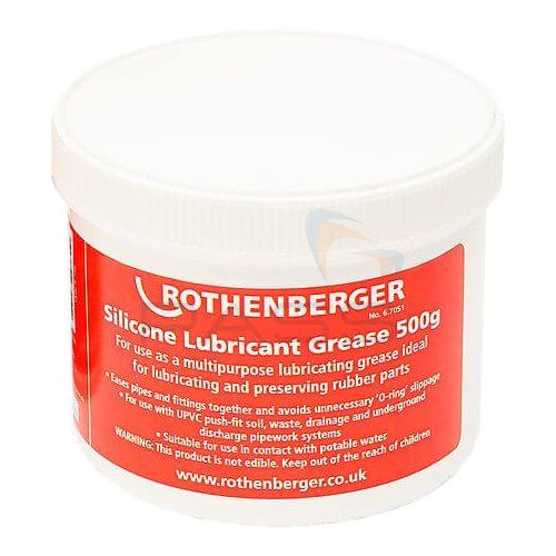 Rothenberger 67051 Silicone Lubricant Grease 500g 1
