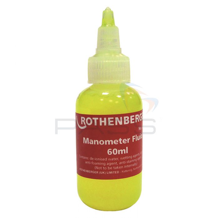 Rothenberger 67074 U-Gauge Manometer Fluid 60ml 1