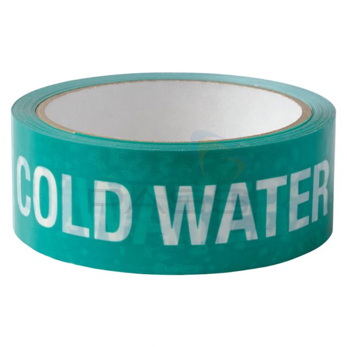 Rothenberger 67087R Cold Water Identification Tape (33m x 36mm) 1