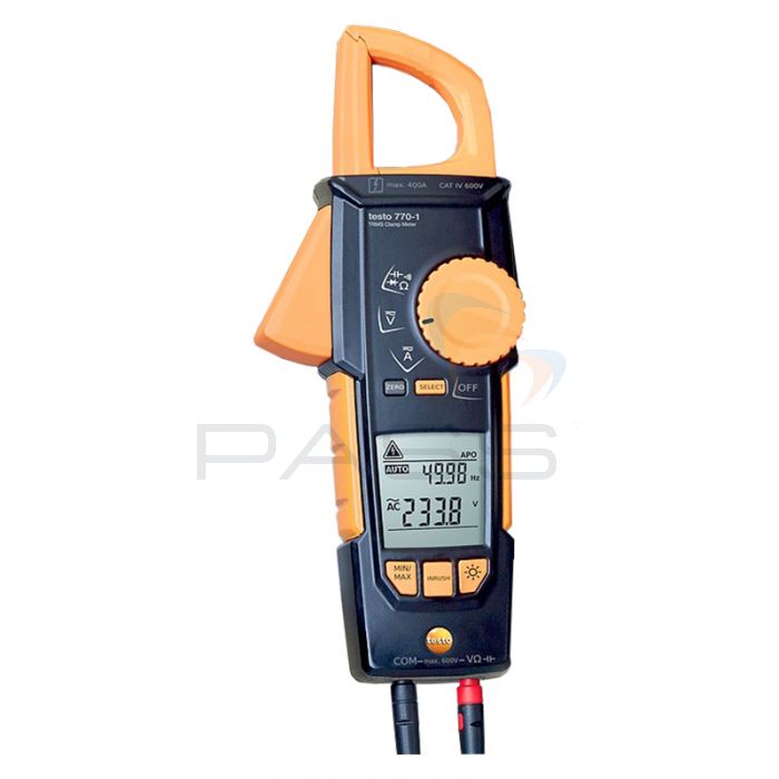 Testo 770-1 True RMS Clamp Meter - AC/DC