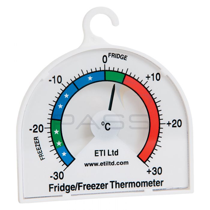 ETI 800-000 Fridge/Freezer Dial Thermometer - 70mm Diameter