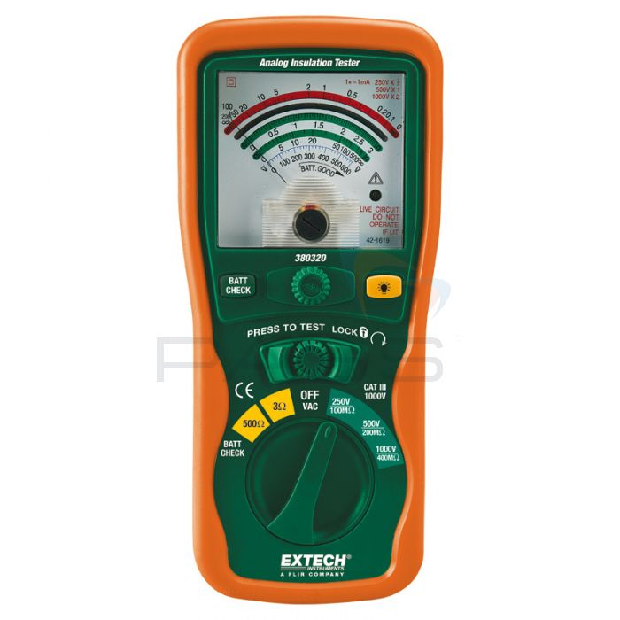 Extech 380320 Analog Insulation Tester