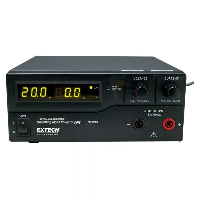 Extech 382275 600W Switching Mode DC Power Supply 120V