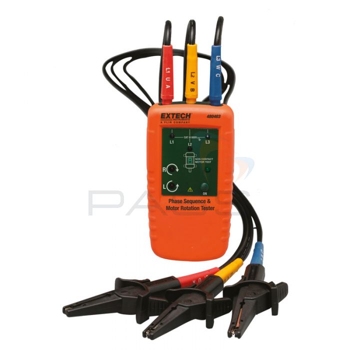 Extech 480403 Motor Rotation and 3 Phase Tester