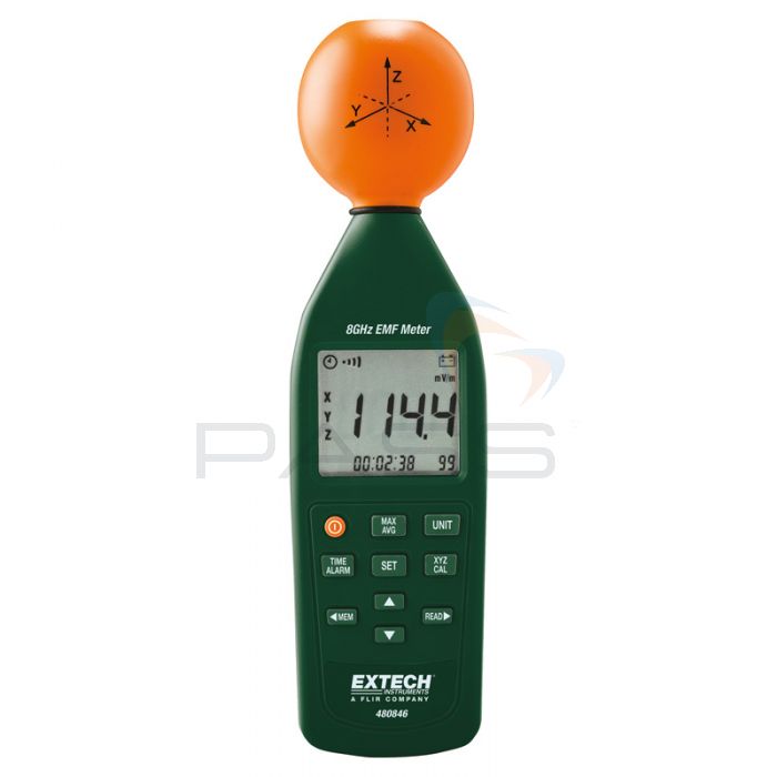 Extech 480846 8GHz RF Electromagnetic Field Strength Meter