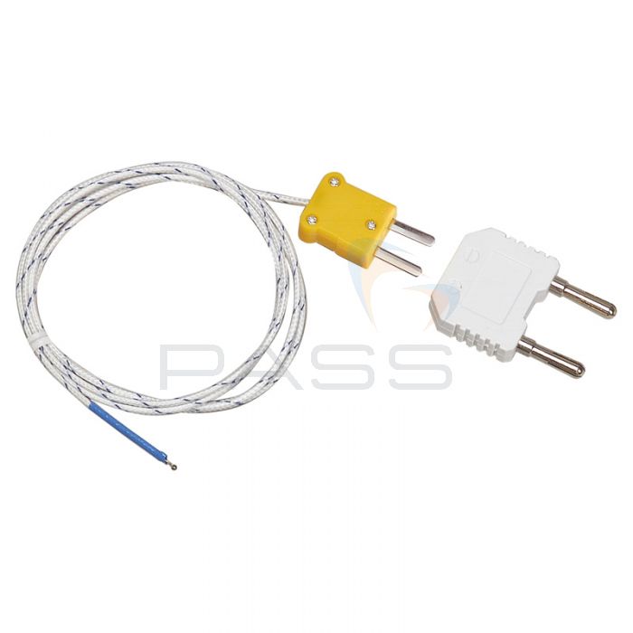 Extech TP873 Bead Wire Type K Temperature Probe 22 to 572F