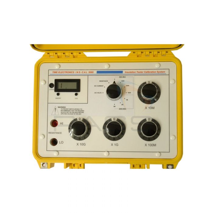 Time Electronics Insulation Tester Calibrator Decade Resistance 100K Ohm 100G Ohm 1