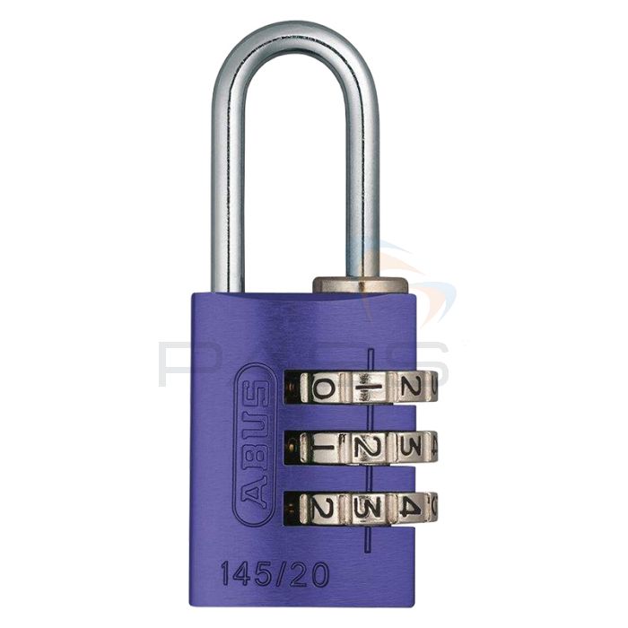 ABUS 145/20 Colour LILAC Travel Light Padlock