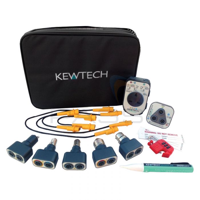 Kewtech Universal Accessory Kit, Lock Off, Voltstick, R2, Pat Adaptor, Lightmate Kit, Jumplead