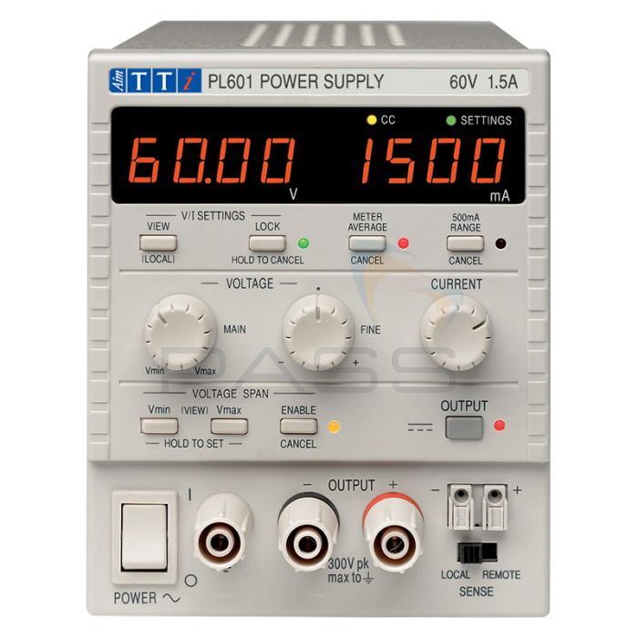 Aim-TTi PL601/-P/-P(G) Single 0-60V/0-1.5A - Choice of Port