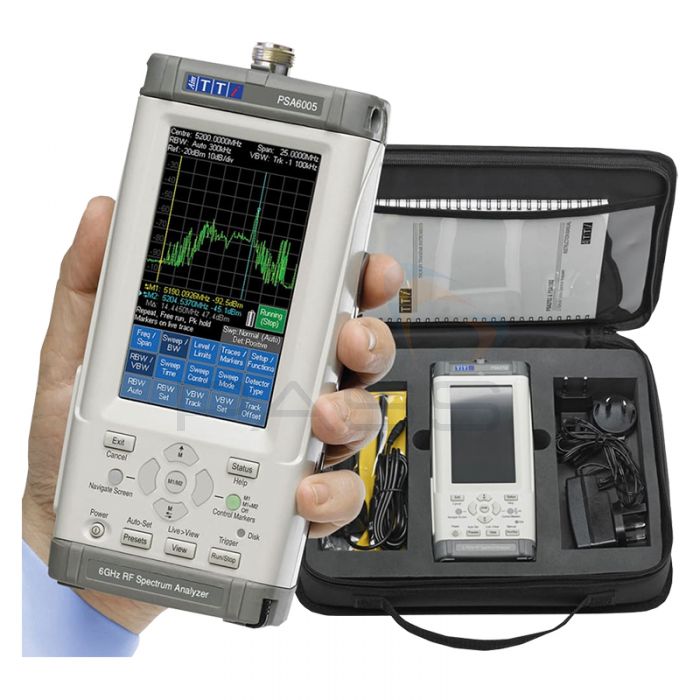 Aim-TTi PSA6005USC Handheld RF Spectrum Analyser (6GHz)