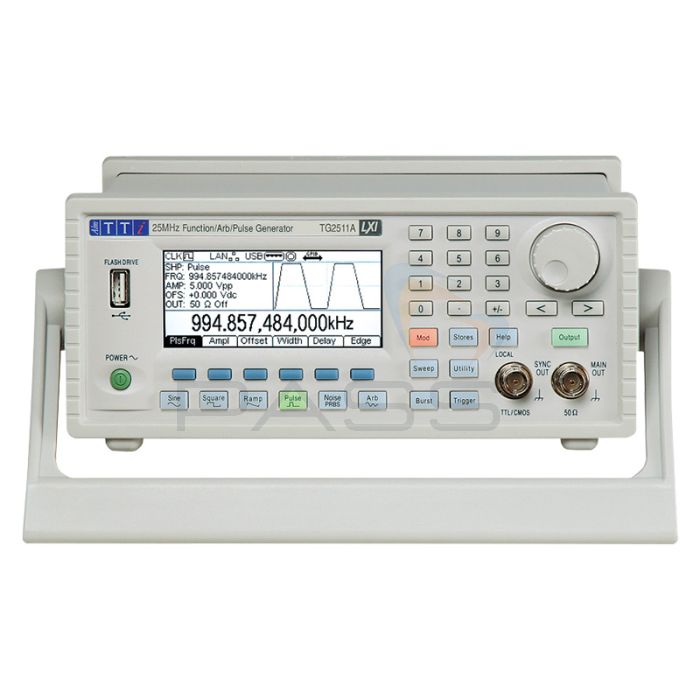 Aim-TTi TG2511A/2512A 25MHz Function/Pulse/Arbitrary Generator, USB/LXI Single Channel