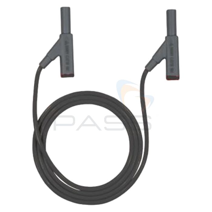 Beha-Amprobe 307121/307122 Test Leads, 4 mm, Black - Choice of 1 or 2m
