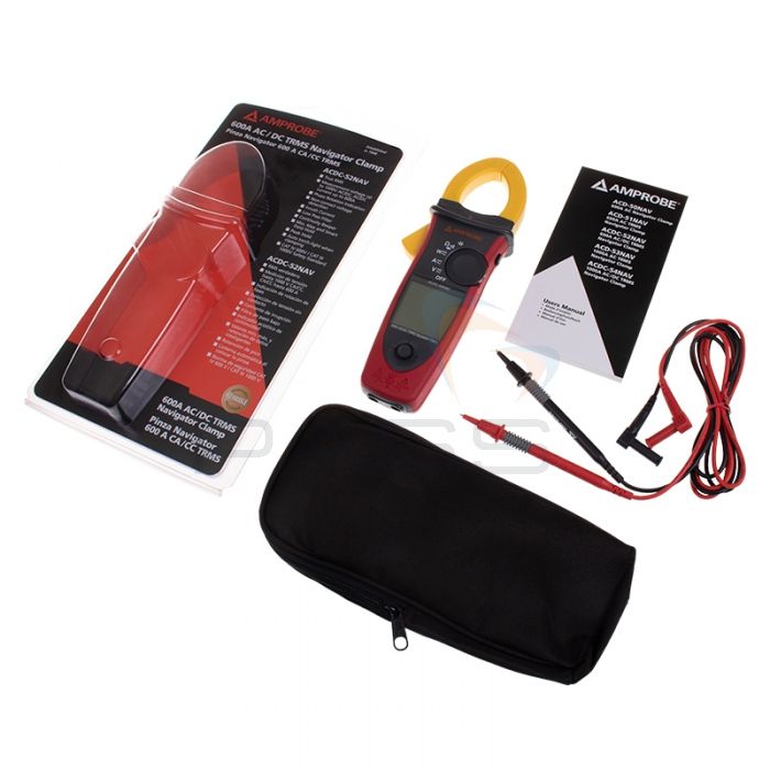 Amprobe ACDC-52NAV True RMS Navigator Clamp Meter - Kit