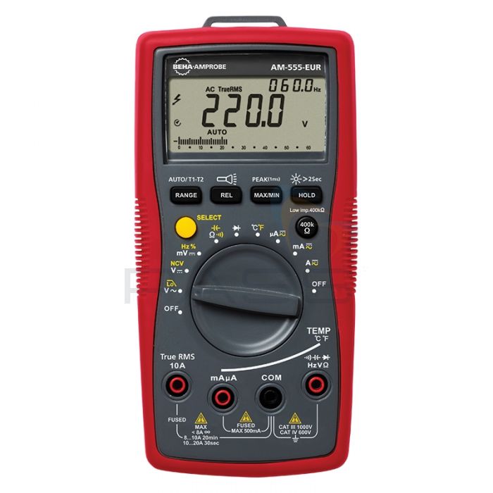 *NEW* Beha-Amprobe AM-555-EUR Digital Multimeter 
