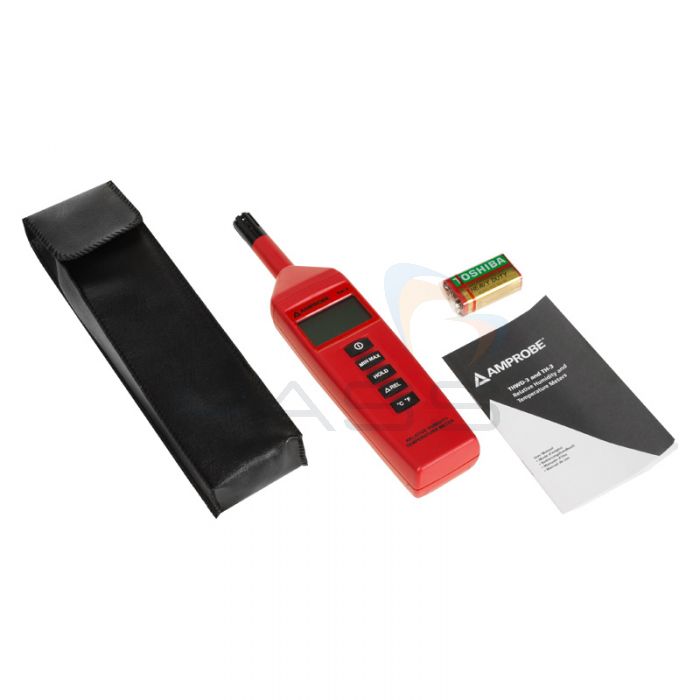Amprobe TH 3 Relative Humidity and Temp Meter kit