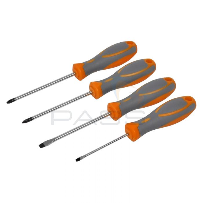 CK AVIT AV05011 4 Piece Slotted/PZ Screwdriver Set