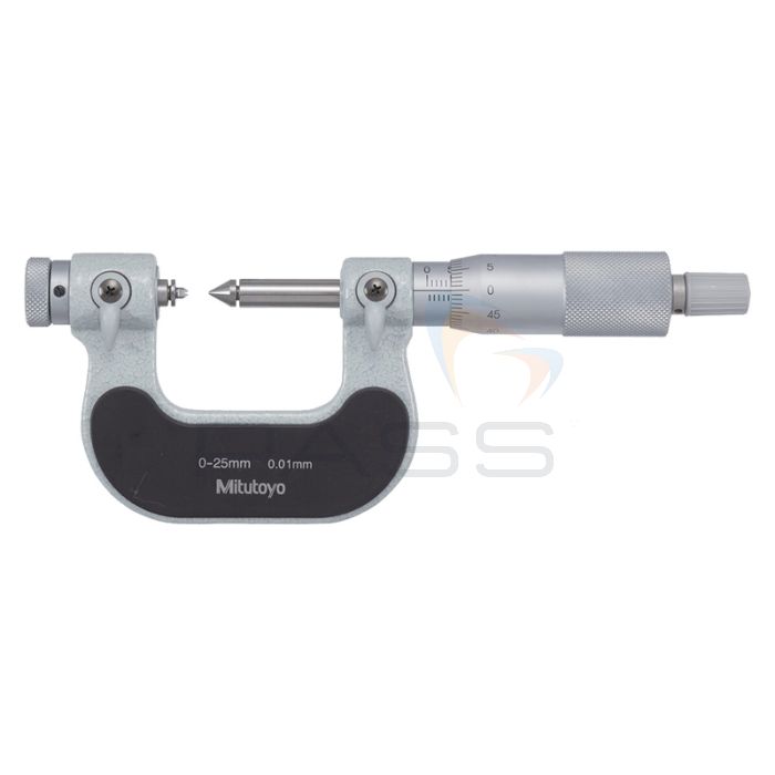 Mitutoyo Series 126 Interchangeable Anvil Screw Thread Micrometer