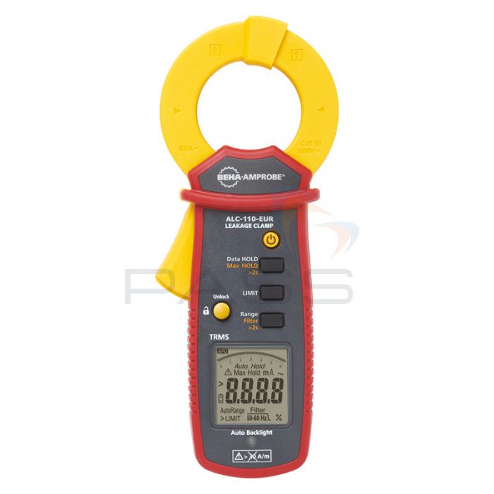Beha-Amprobe ALC-110-EUR True-RMS Leakage Current Clamp front view
