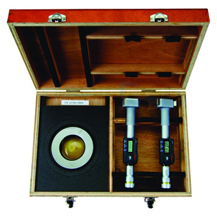 Mitutoyo Series 468 Digi Holtest Three-Point Bore Micrometer Non-Interchangeable-Head Sets