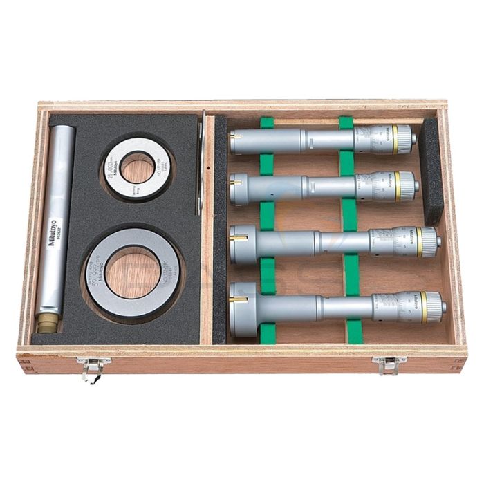 Mitutoyo Series 368 Holtest Three-Point/Two-Point Bore Micrometers Sets