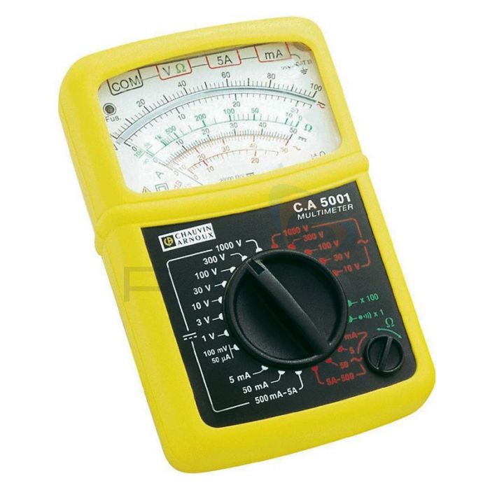 Chauvin Arnoux CA5001 Multimeter with Plastic Carry Case
