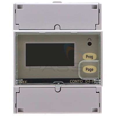 RDL CE4ST14A2 Three Phase CT Operated Electronic Kilowatt Hour Meter w/ LCD Display (Pulse Output, 70mm Wide DIN Rail Mounting) 1