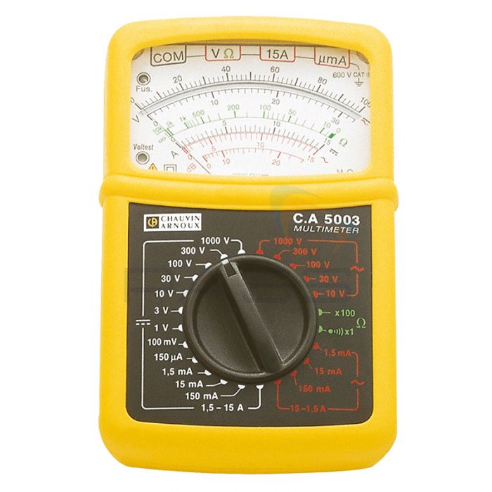Chauvin Arnoux CA5003 Multimeter With Plastic Carry Case