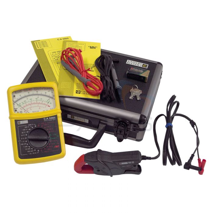 Chauvin Arnoux CA5005 Multimeter with MN 89 Clamp & Plastic Carry Case