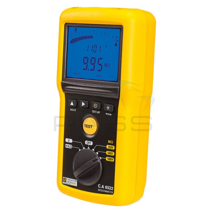 Chauvin Arnoux CA6522 Insulation & Continuity Tester - Side View