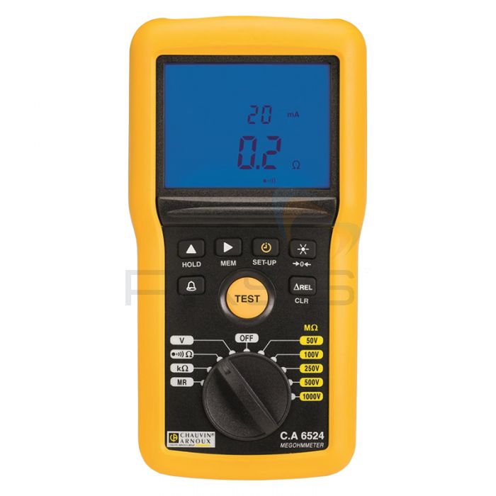 Chauvin Arnoux CA6524 Insulation & Continuity Tester