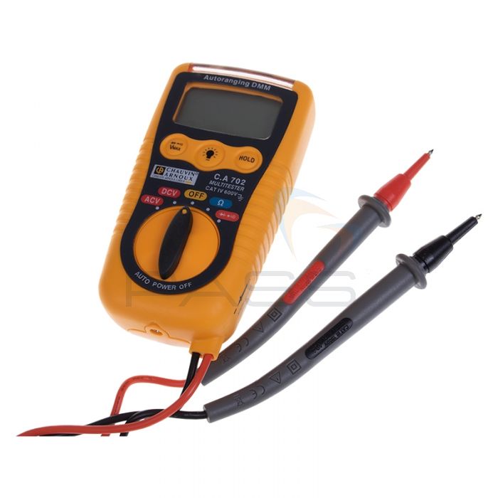 Chauvin Arnoux CA702 Pocket Digital Multimeter - Probes