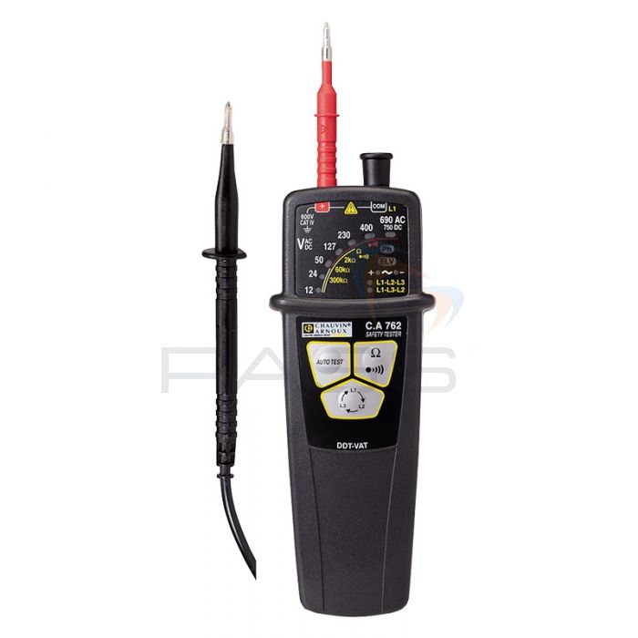 Chauvin Arnoux CA762 IP2X Voltage Absence Tester - One Probe Attached