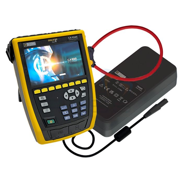 Chauvin Arnoux CA8345 Qualistar+ Class A, 3 Phase Power Analyser 